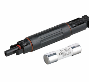 MC4 Connector With DC Fuse